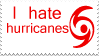 Hurricane Hater Stamp