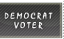 Democrat Voter Stamp