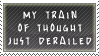 Train of Thought Stamp