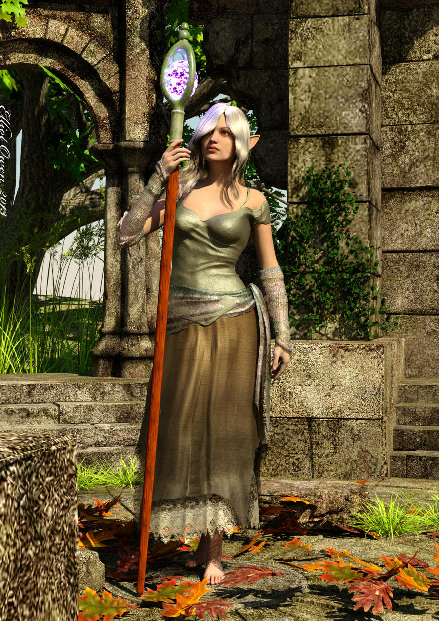 Elven Forest Priestess