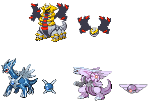 Dialga, Palkia, Giratina and Monokuma : r/danganronpa