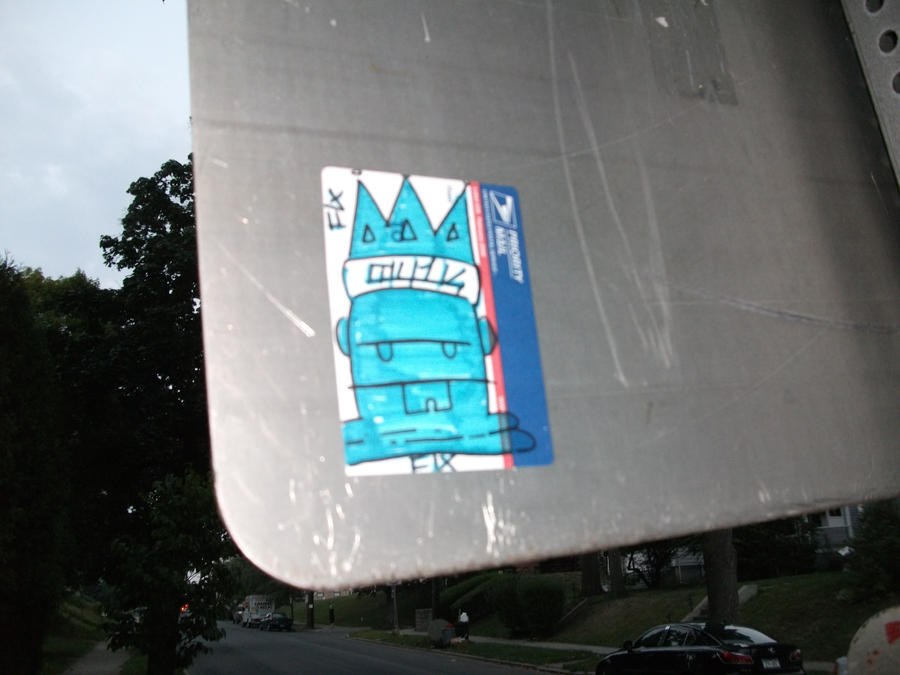 slap on back of sign by Qgodfather on DeviantArt