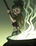 Green witch by Bemozavr Green witch by Bemozavr