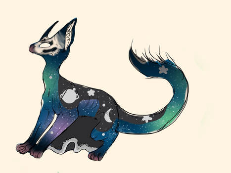 Sugar Glider Dragon Adopt #4 - Galaxy - OPEN