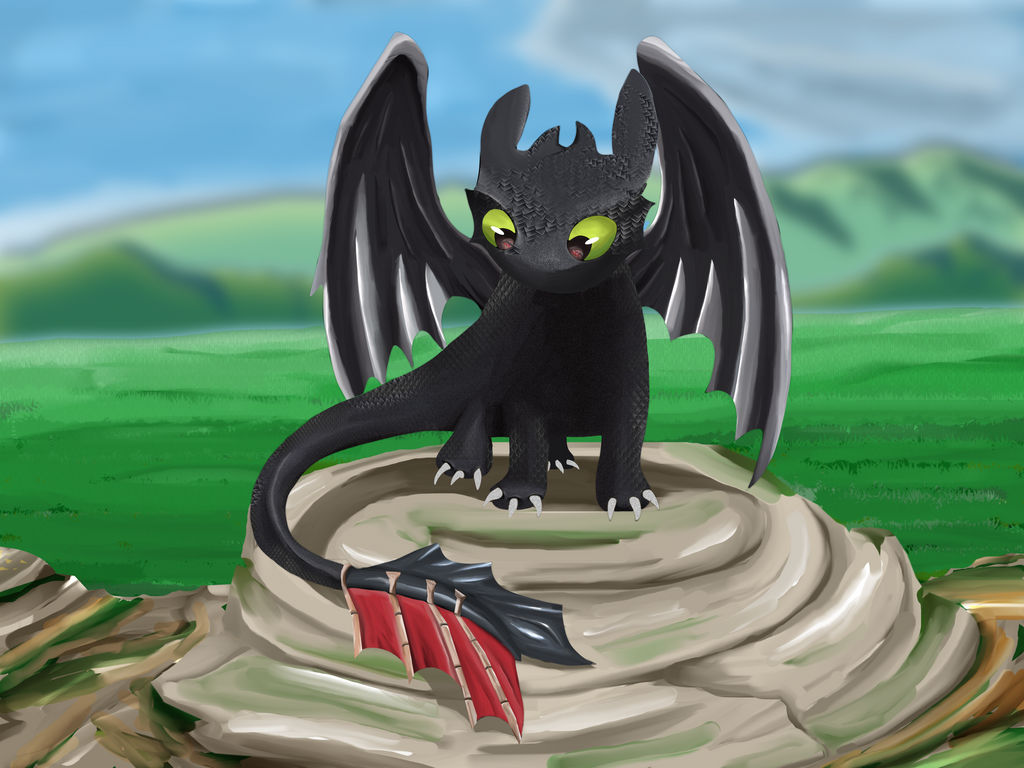 How to train your Dragon Toothless by markalfred123 on DeviantArt
