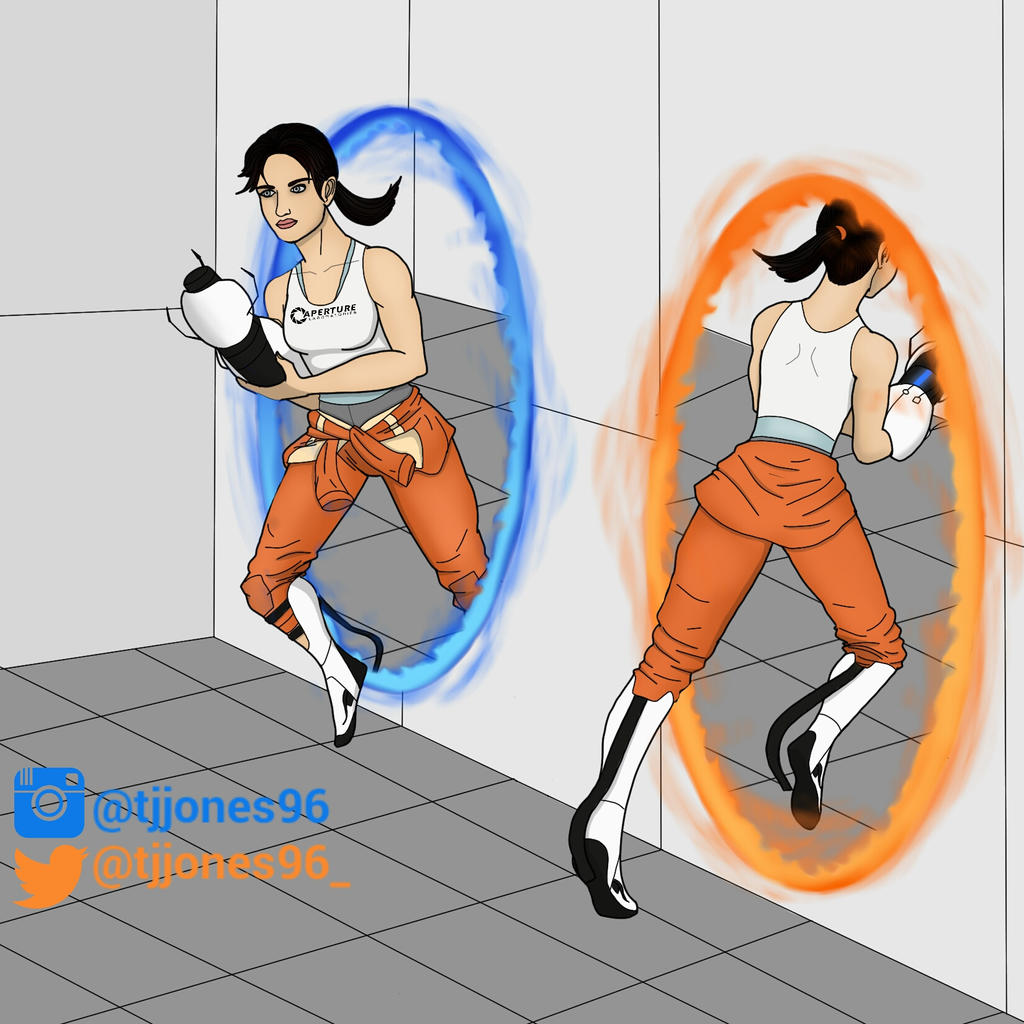 Chell from Portal by TJJones96 on DeviantArt