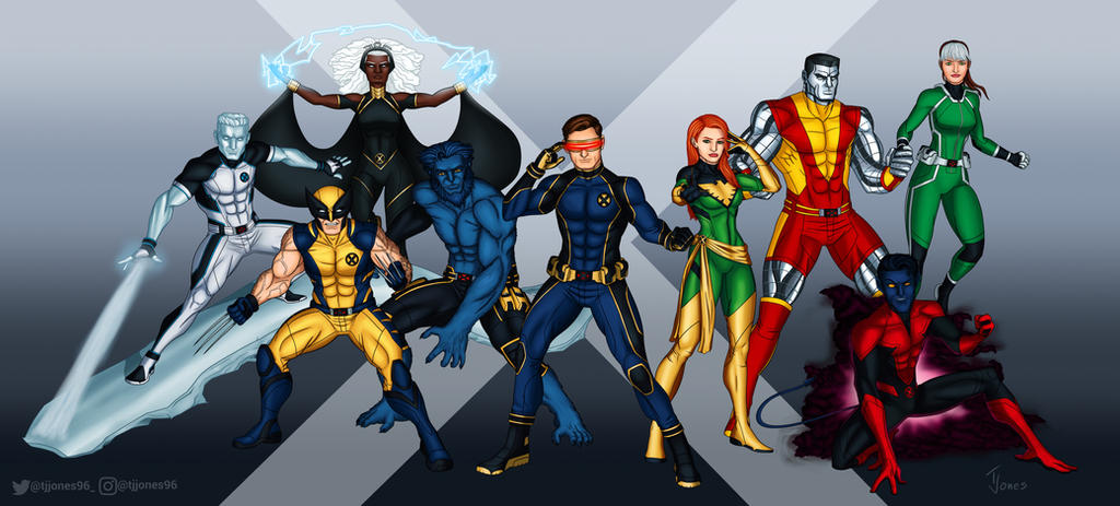 The X-Men by TJJones96 on DeviantArt