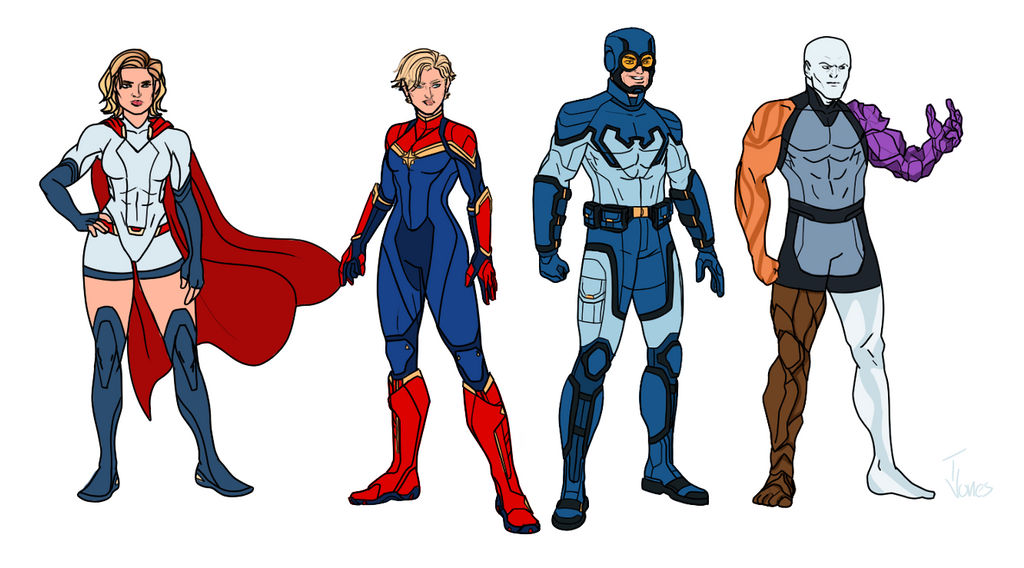 Marvel and Dc redesigns 2 by TJJones96 on DeviantArt