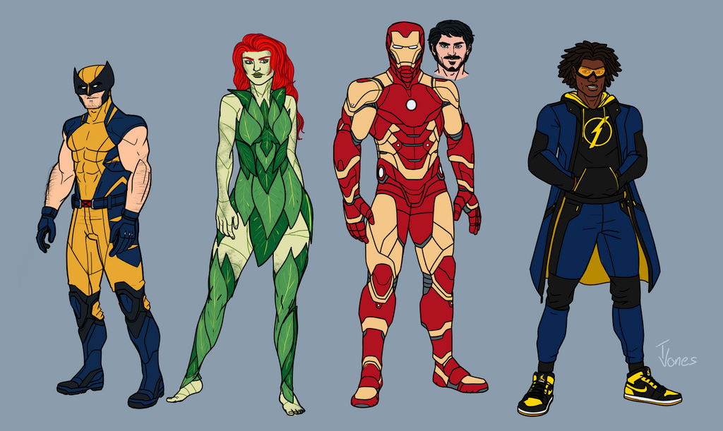Marvel and Dc redesigns 4 by TJJones96 on DeviantArt