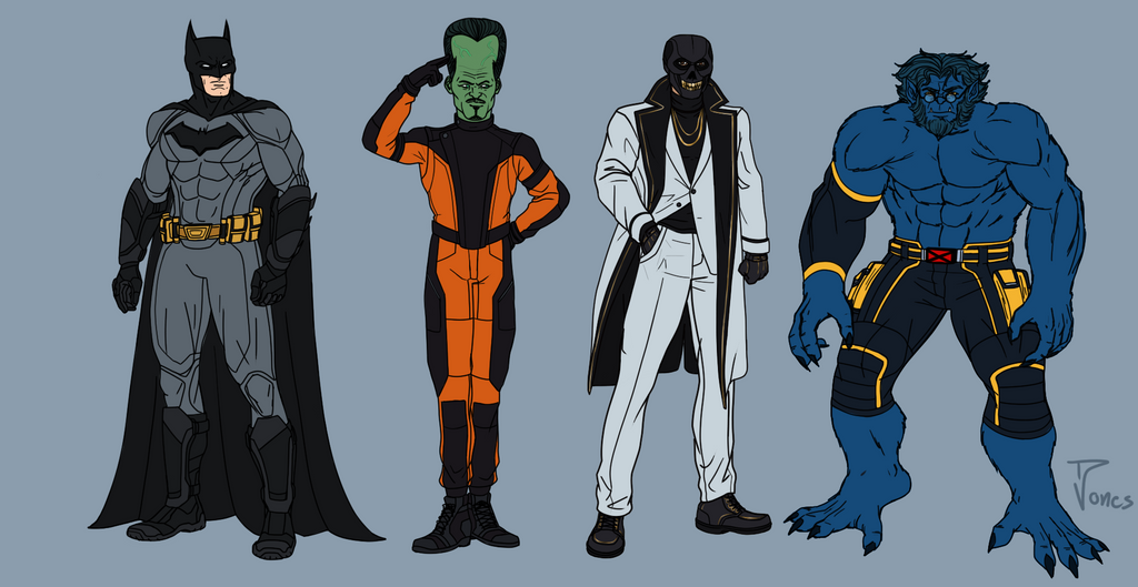 Marvel and Dc redesigns 7 by TJJones96 on DeviantArt