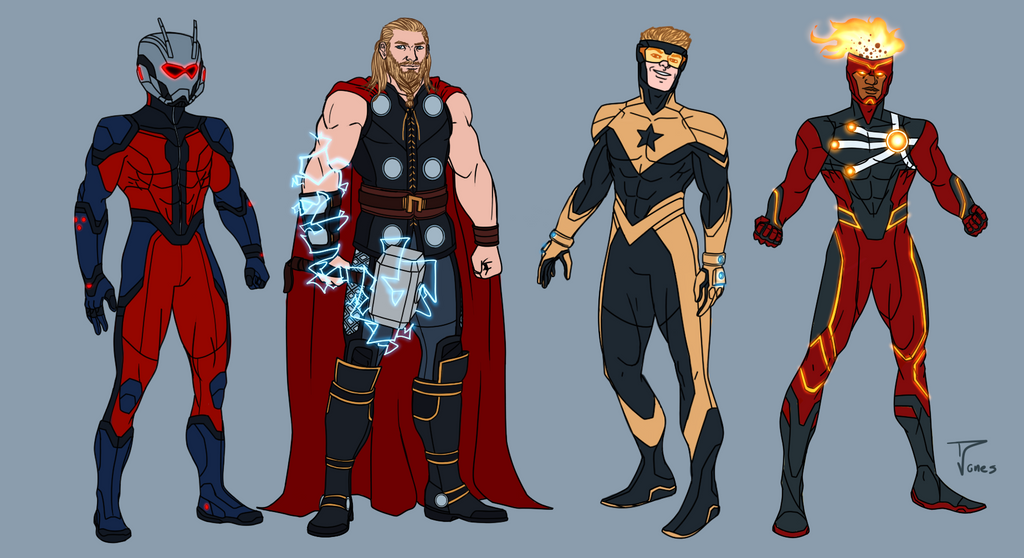 Marvel and Dc redesigns 8 by TJJones96 on DeviantArt