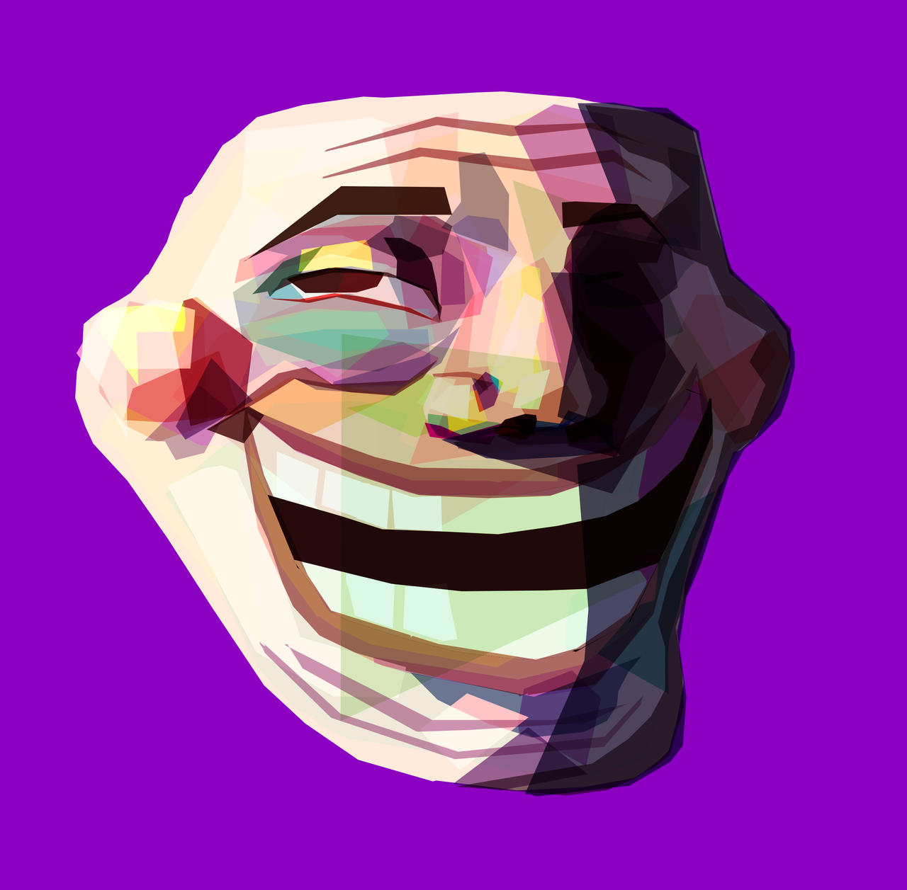 Trollface First Design Trollface by Josestiloso on DeviantArt