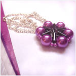 Haughtiness - Fuchsia Necklace by LadyFlynn