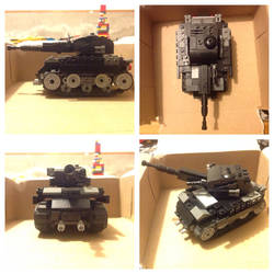 AMX-13 to Panzer-Esque Tank Remake (MOC)