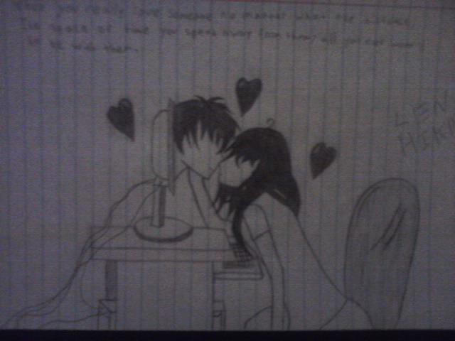 Anime Long Distance Relationship Kiss By Lenhikaru On Deviantart Anime Long Distance Relationship Kiss By Lenhikaru On Deviantart