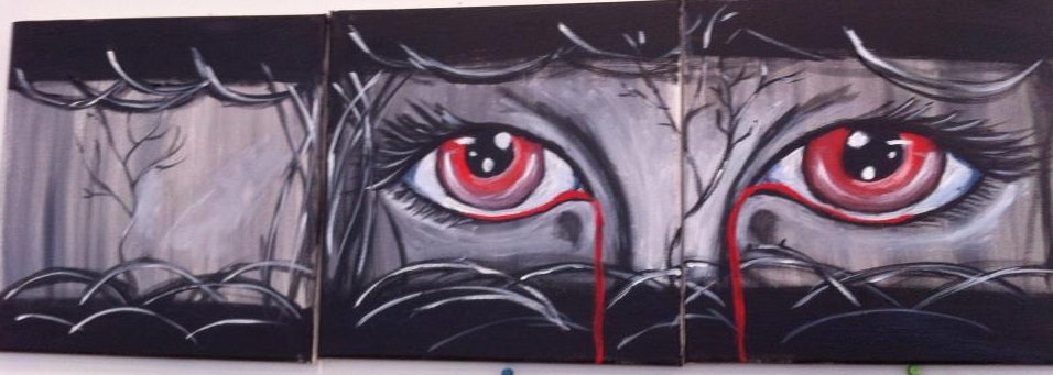 Bleeding Tears Paintings