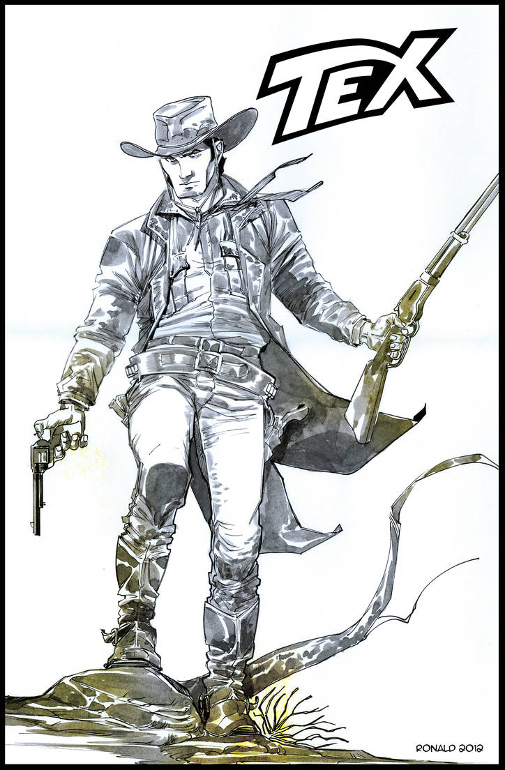 Tex Ranger By Bonelli Comics by ronaldguimaraes on DeviantArt