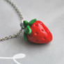 Strawberry Necklace Pendant
