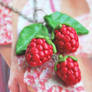 Raspberry Necklace