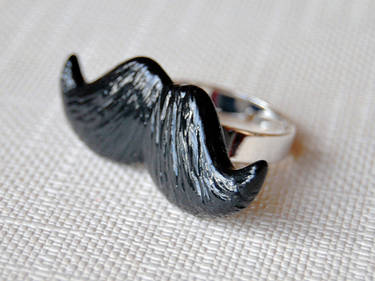 Mustache Ring