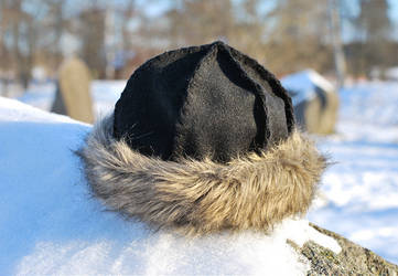Wool and Fur Viking hat DIY
