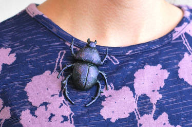 Polymer Clay Beetle