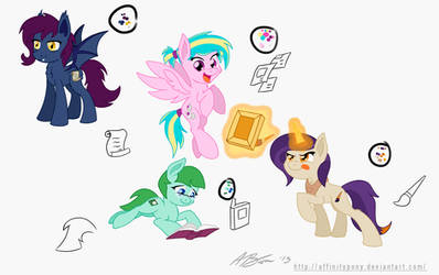 EQD Mascots (First 4)