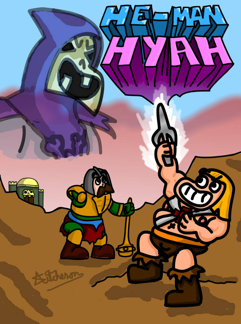 Hyah Deviantart He-Man: Hyah by Kecukraftwork on DeviantArt