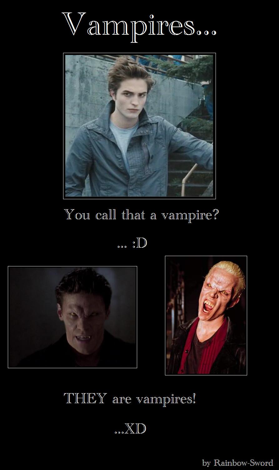 Vampires...