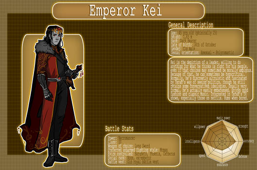 Emperor Kei_Reference Sheet