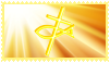 Stamp-Cross Fish by Jazzy-C-Oaks