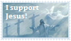 Stamp-I Support Jesus by Jazzy-C-Oaks