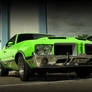 green oldsmobile 442