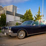 black Lincoln Continental