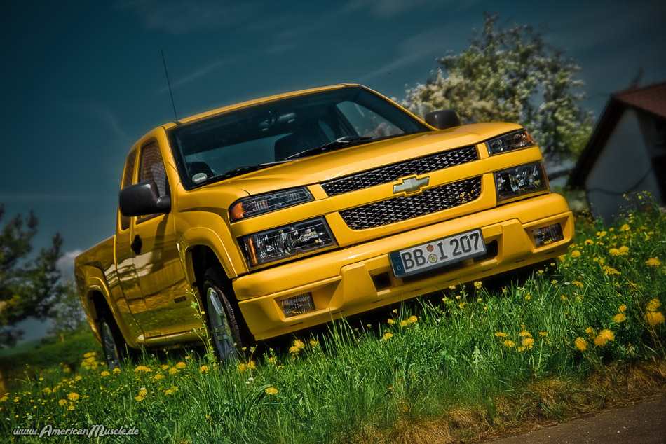 Yellow Chevy Truck