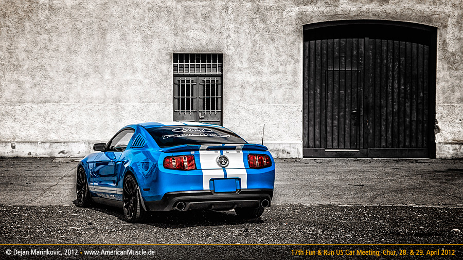 blue new shelby