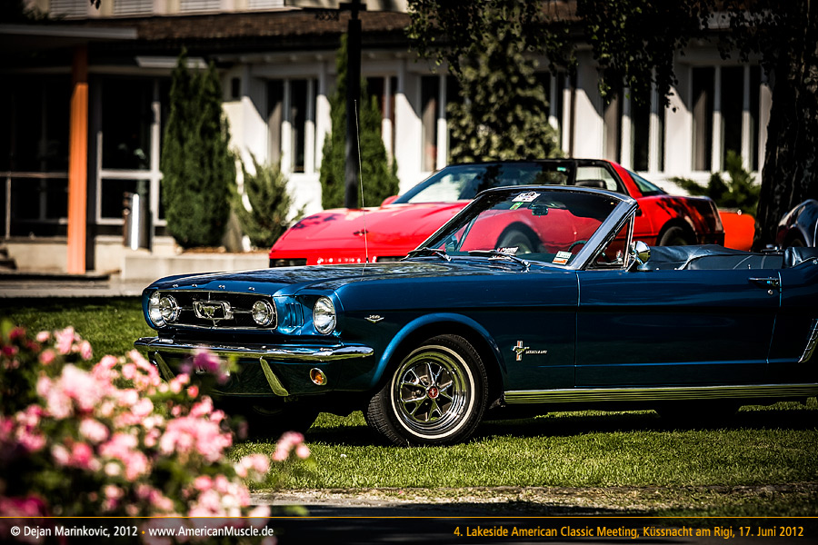 old pony and corvette