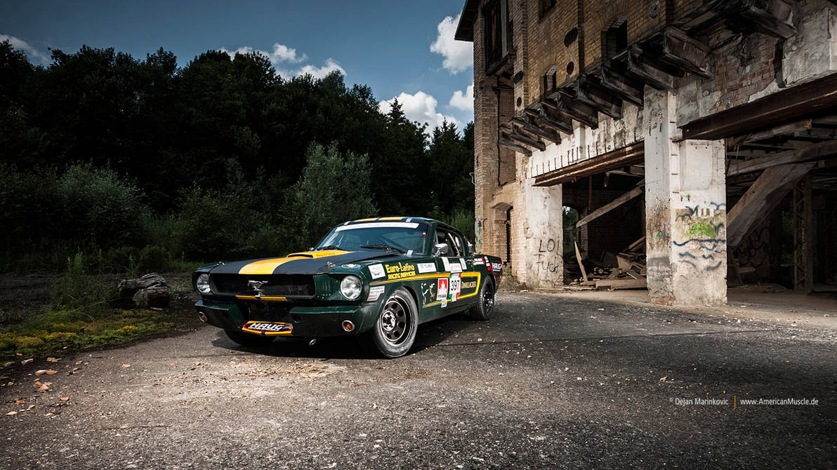1965 Ford Mustang Fastback Race Car by AmericanMuscle