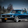 Blue 1967 Fastback
