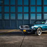 Blue 1967 Ford Mustang Fastback