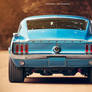 1967 Ford Mustang Fastback Rear