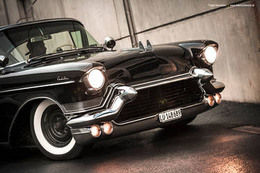 lowered 1957 Cadillac Series 62 - Shot 2