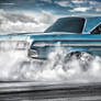 1964 Dodge Polara Burnout