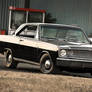 black 1967 Dodge Dart GT