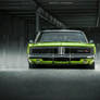 green 1969 Dodge Charger R/T SE