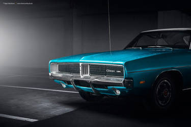 turquoise 1969 Charger