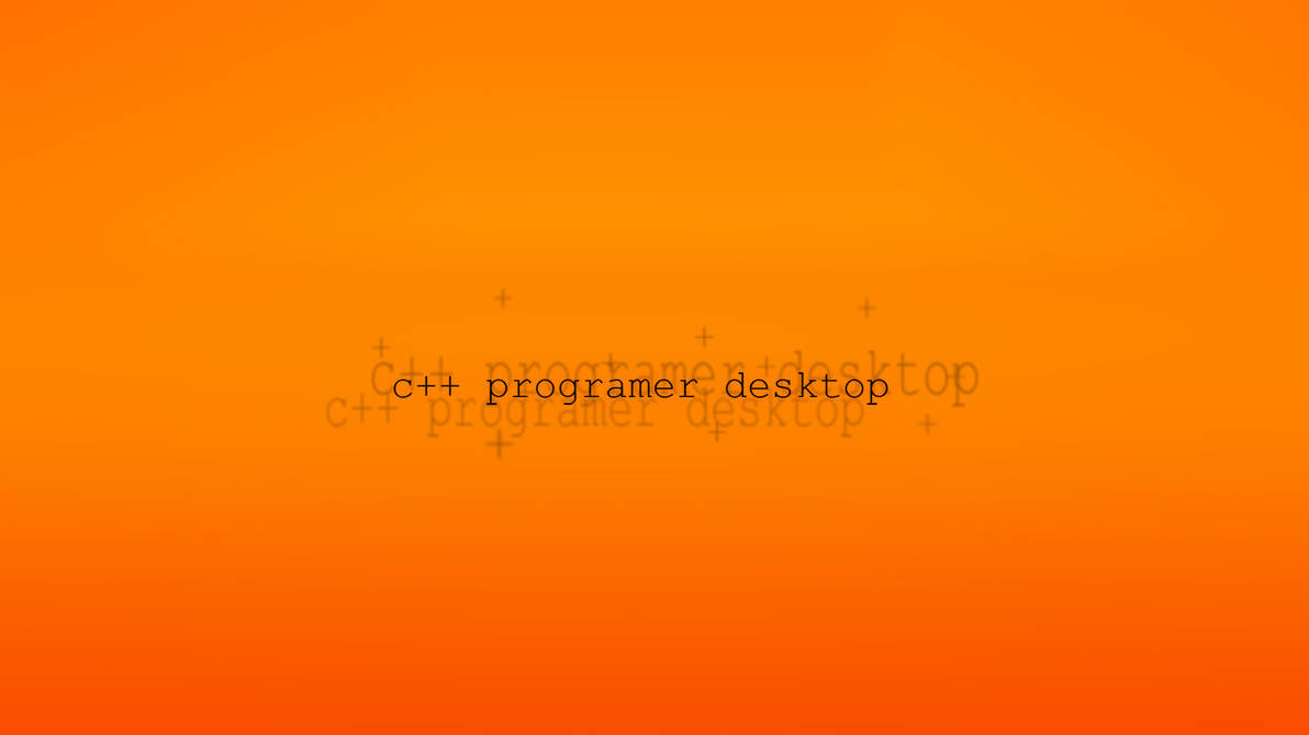 C++ Wallpaper 1366x768 Small by myztsuky on DeviantArt