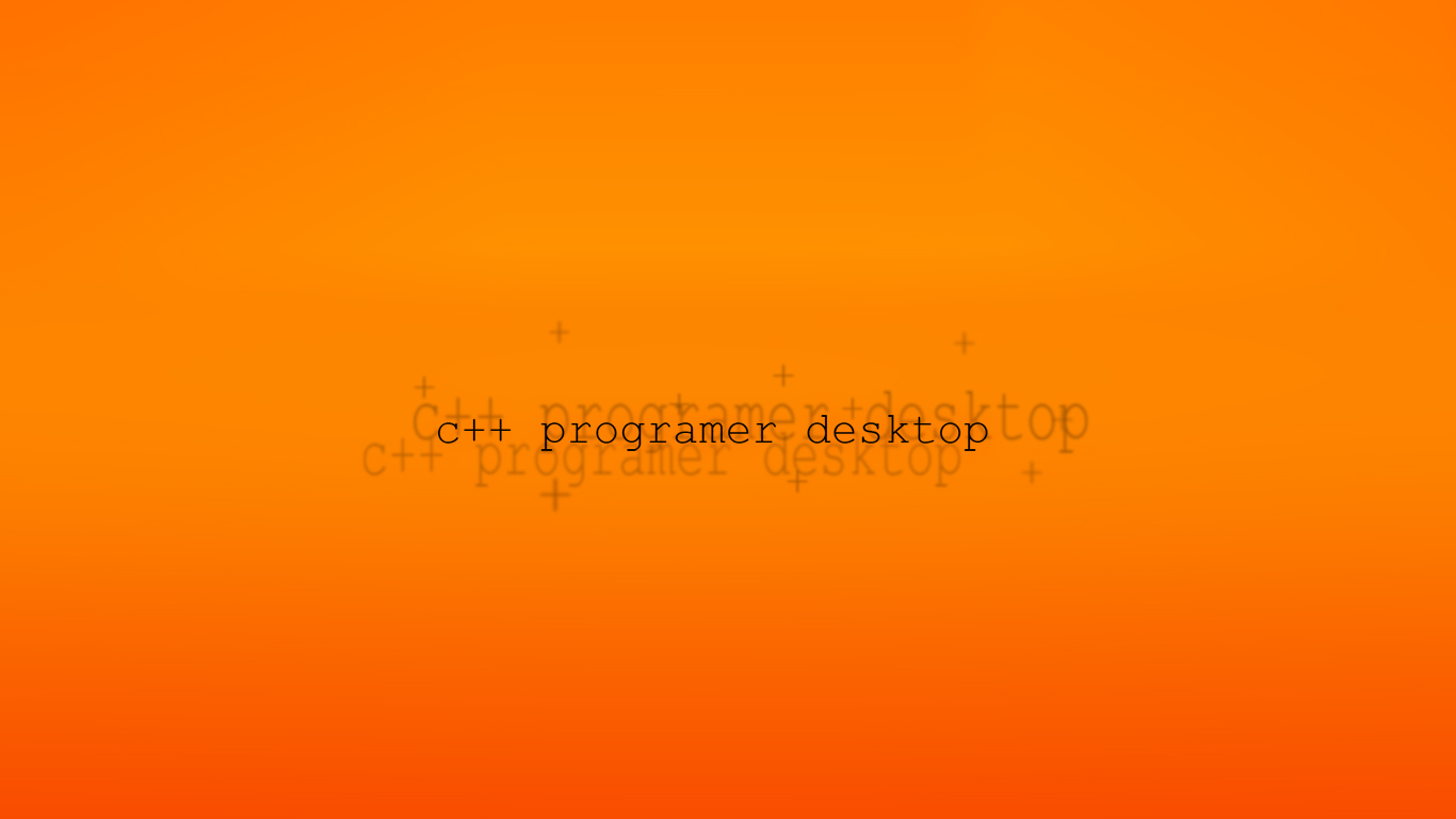 C++ Wallpaper 1366x768 Small by myztsuky on DeviantArt