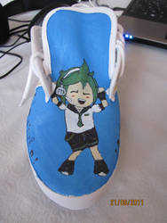 Custom Vocaloid shoes