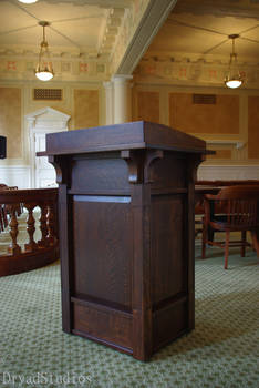 Supreme Court Podium AR Capitol